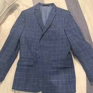 Tallia boys blazer pattern blue